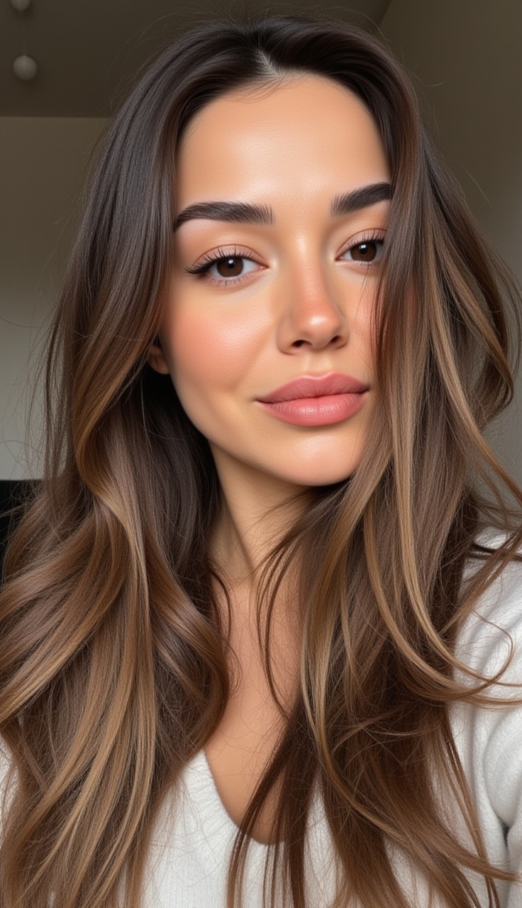 Merbeyy, selfiestyle, at home, close-up, three-quarter view, head tilted right, hair flowing